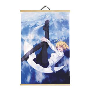 月姬动漫周边爱尔奎特幻想嘉年华saber奈须蘑菇挂画海报宿舍装饰