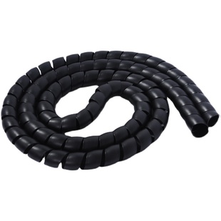 螺旋保护套胶管高液压油管洗车水管电线电缆软套管包线缠绕管5米