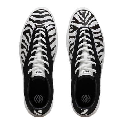 EQLZ义阔官方斑马纹休闲板鞋
