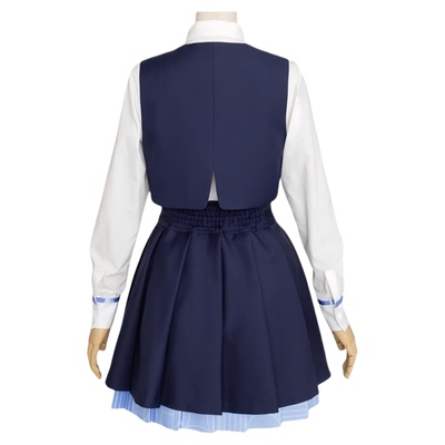 紫媗动漫学园偶像大师秦谷美龄校服COS演出服Cosplay服饰定制
