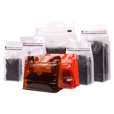 咖啡豆包装袋气阀透明自封袋