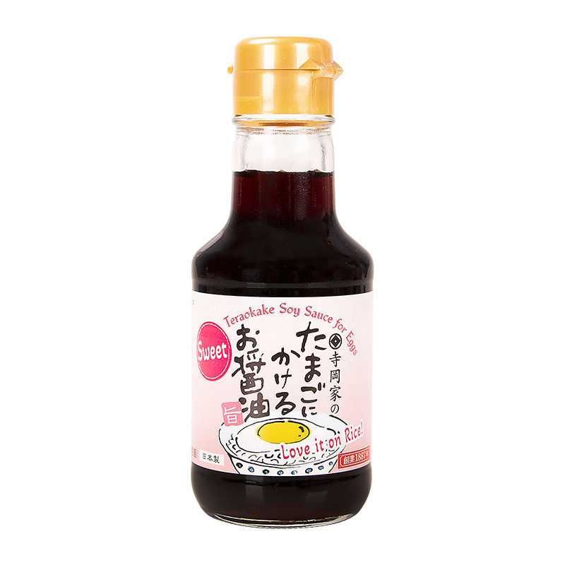 日本进口甜口拌饭酱油鲣鱼昆布味酱油