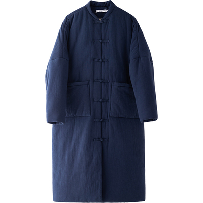 复古新中式夹棉加厚棉服棉衣新款