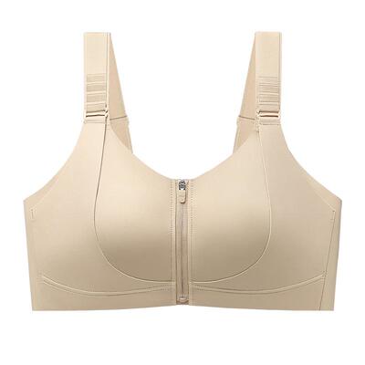 一拉薄3.0air前拉链收副乳内衣