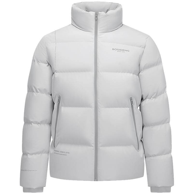 波司登冬季新款羽绒服女品质运动短款立领面包服时尚保暖简约无帽