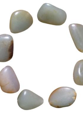 手串天然原石女款新疆和田玉籽料