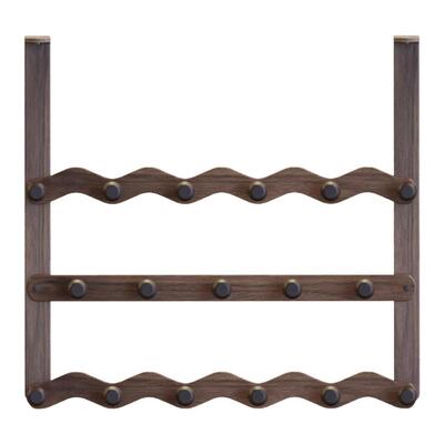 挂门置物架衣服挂包帽架卧室入户门背上加长门后挂钩免打孔挂衣架