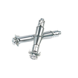 中空壁虎空心墙专用膨胀螺丝镀锌飞机石膏板金属膨胀螺栓管M4M5M6