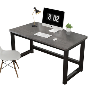 简易书桌电脑台式小户型学习桌家用圆角桌子简约长条桌单人办公桌