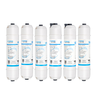 汇通韩式快接净水器滤芯时代沃顿一体PP棉活性炭RO纯水机后置T33