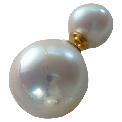 一眼爱上天然极光炫彩耳钉