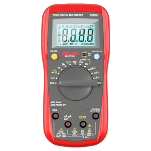 德力西电气真有效值万用表智能防烧专业维修电工数显NCV电压探测