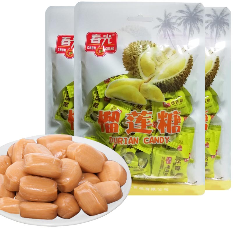 春光180克泰国金枕头喜糖榴莲