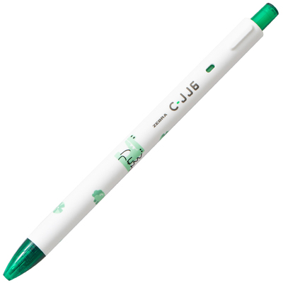 斑马cjj6按动中性笔0.5黑芯