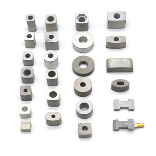 线切割导电块耐磨钨钢合金YG6X12*12内孔6原生料加硬中走丝快走丝