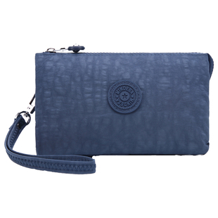 手拿包女大容量多层尼龙布防泼水简约时尚长款拉链零钱护照手机包