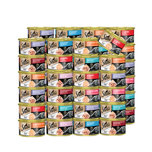 sheba希宝金罐48猫罐头整箱进口猫零食罐头成猫配主食营养