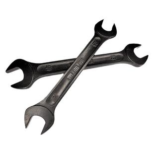 青海湖工具正品双头呆扳手汽修五金工具高强度黑开口扳手叉口扳子