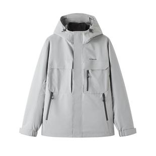 防护外套|商场同款森马XCNSPACE航天合作夹克男三防2025秋装新款