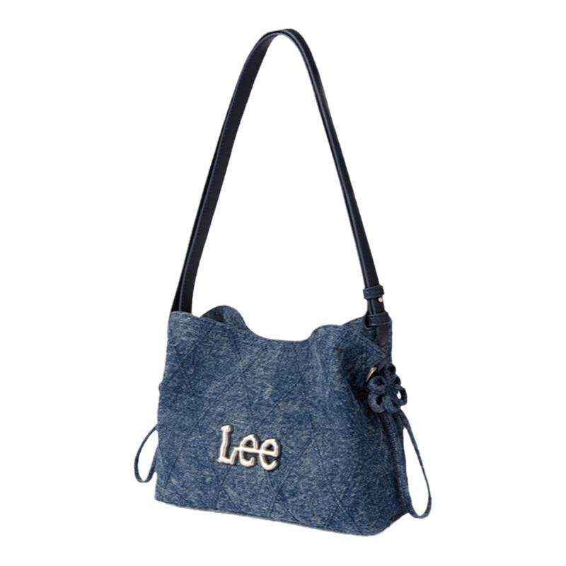 Lee菱形压纹福袋包通勤斜挎包