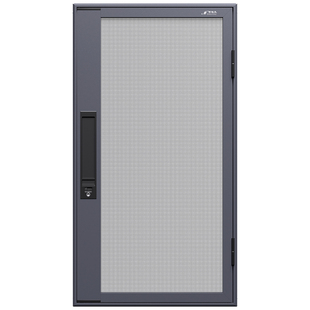 口袋锁纱窗定制上门安装平开窗铝合金窗纱防盗金刚网纱网自装纱窗