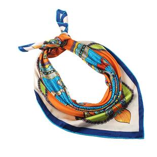 杭州丝绸真丝丝巾女100%桑蚕丝高档大方巾妈妈款围巾送长辈礼盒装