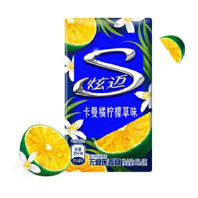 炫迈卡曼橘柠檬草味口香糖