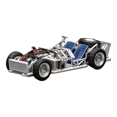 玛莎拉蒂鸟笼骨架汽车模型仿真