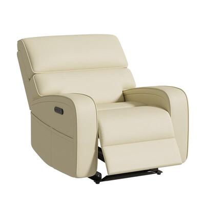 乐歌ER-P02/MR-F01沙发多功能电动单人沙发环保PU皮懒人躺椅沙发
