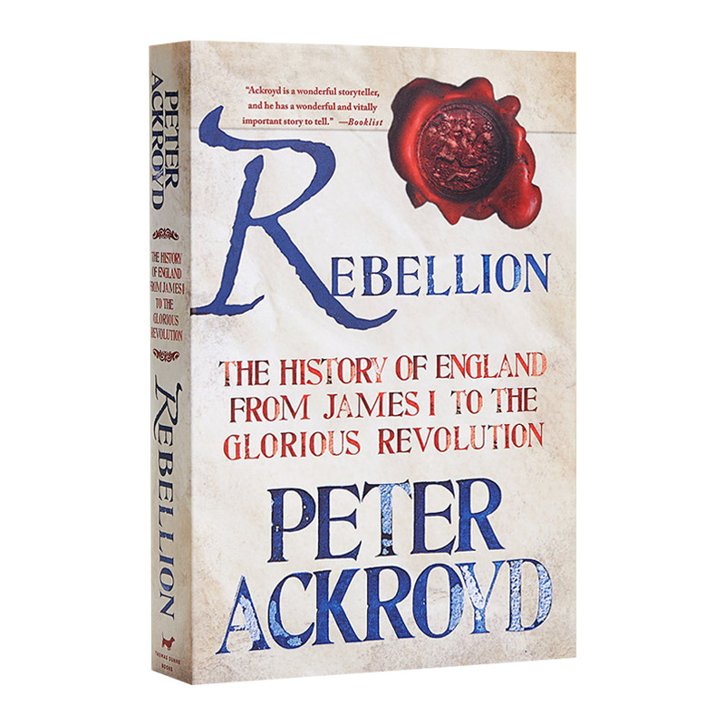 英文原版 Rebellion 英格兰史3 叛乱年代 内战、复辟与光荣革命 英文版 进口英语书籍