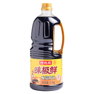 树德森味极鲜酱油1.5kg凉拌炒菜调味汁生抽酿造酱油厨房调味料