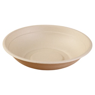 一次性酸奶碗希腊冷萃酸奶草帽碗沙浴缸甜品沙拉打包纸浆碗