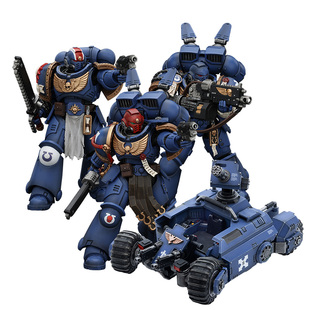 JOYTOY暗源战锤40k极限战士副官泰图斯加德里尔契尔伦可动手办