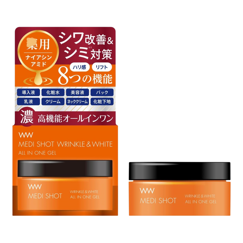 日本代购明色面霜夏季面霜轻薄乳液滋润神经酰胺乳液MEDI SHOT