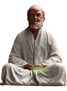 晟初紫砂装饰中式茶室达摩