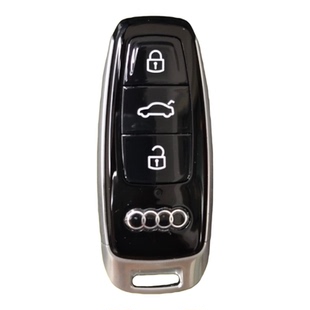 奥迪A6l 新款烤漆754j车钥匙增配烤漆版本