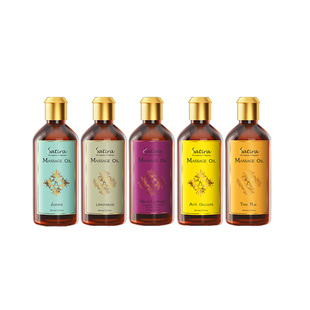 【临期特惠】SATIRA泰国生姜玫瑰开背刮痧按摩SPA保湿精油100ml