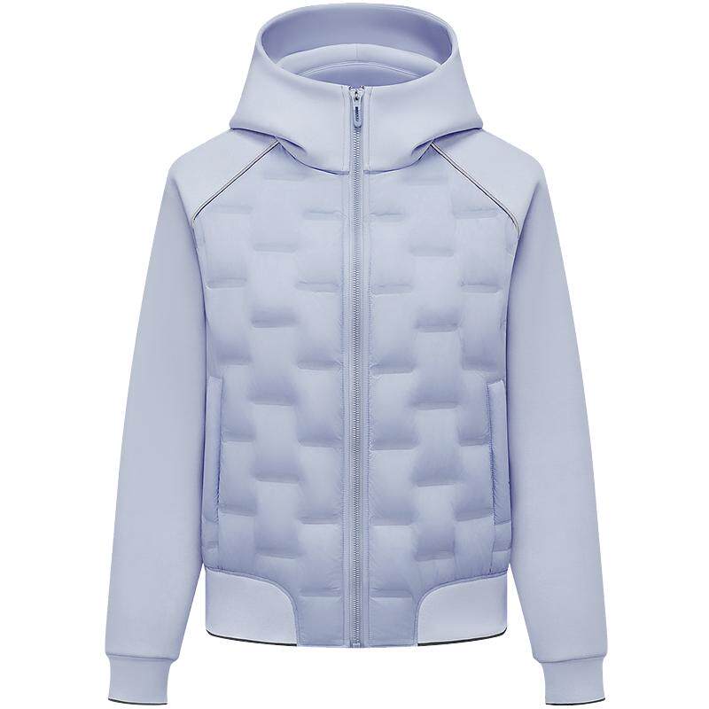 [鹅绒]波司登新款女短款700+时尚连帽羽绒服休闲外套不跑绒