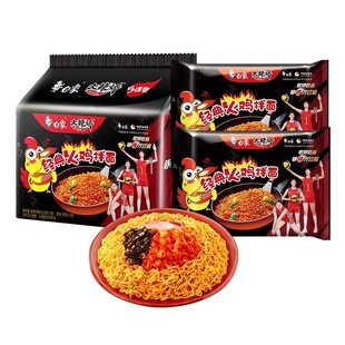 白象火鸡面袋装整箱方便面夜宵速食泡面韩式小龙虾奶油干拌面免煮