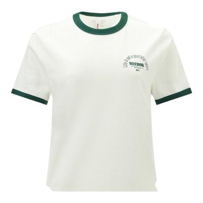 针织短袖T恤reebok运动休闲