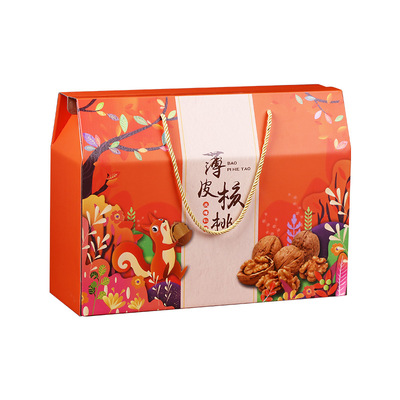 薄皮核桃高档新疆特产礼品盒