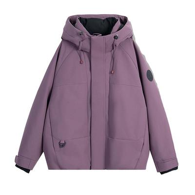 鸭鸭2025年冬季新款短款羽绒服