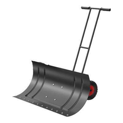 【铲雪神器】大号雪铲手推式带轮