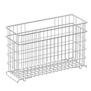 御仕家厨房砧板304不锈钢收纳筐切菜板放置架案板置物子窄长网篮