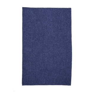 启明文房袖珍小楷毛毡书画毡垫子藏蓝色不起球不掉毛抗皱