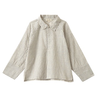 3件5折 英国Caramel SS24春夏男宝纯棉短袖polo衫衬衫裤子