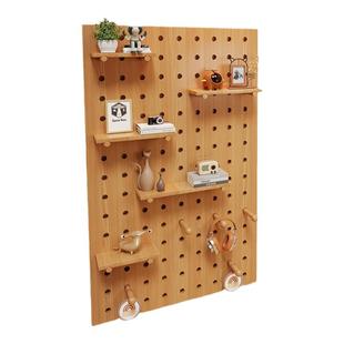 缝纫机线架家用入户玄关置物架洞洞板定制墙上装饰品背景墙隔板架