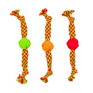 宠物棉绳绳结发生玩具柔软耐咬材质室内外趣味玩耍不伤牙狗狗玩具