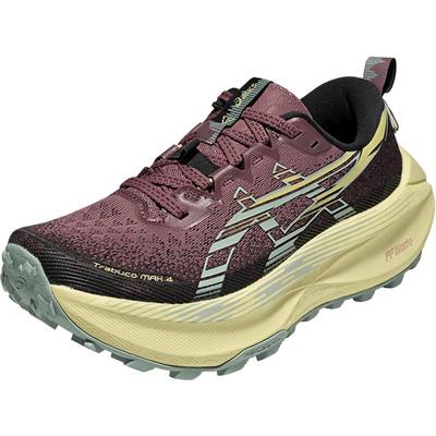 亚瑟士女子缓震抓地透气越野跑鞋