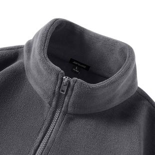 GV真维斯奥粒绒外套男秋冬款加绒加厚冲锋衣内胆抓绒衣男款夹克C